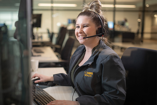Customer service rep